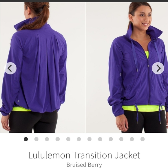 Transition Jacket in Bruised Berry - Picture 3 of 6